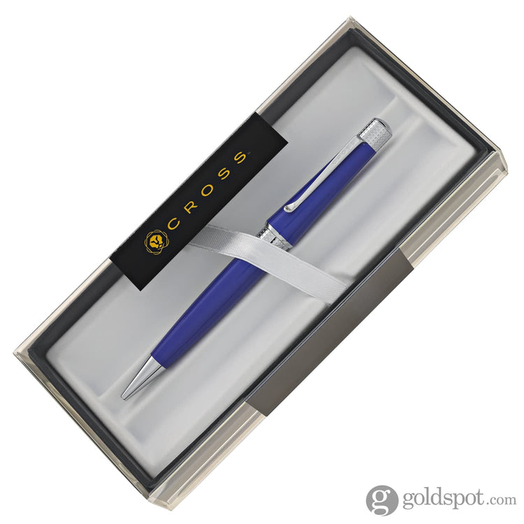 Cross Beverly Ballpoint Pen in Dark Blue Ballpoint Pens