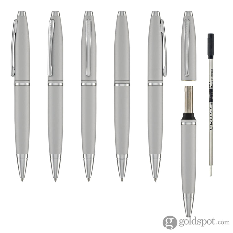 Cross Calais Ballpoint Pen in Satin Chrome Pens