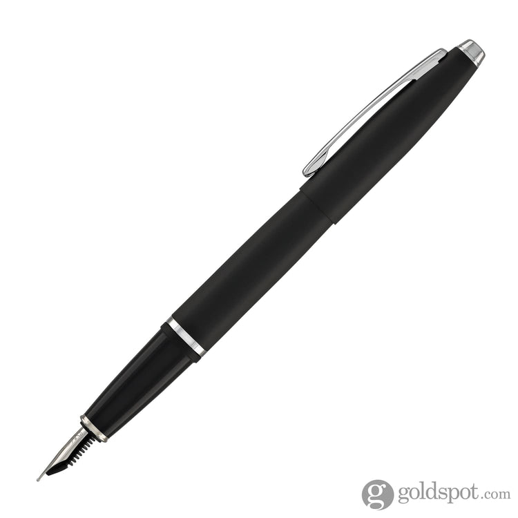 Cross Calais Fountain Pen in Matte Black - Medium Point