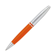 Cross Calais Metallic Exuberance Ballpoint Pen in Orange with Chrome Trim