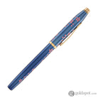Cross Century II Cherry Blossom Fountain Pen in Translucent Blue with Polished Rose Gold Trim Fountain Pen