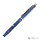 Cross Century II Cherry Blossom Fountain Pen in Translucent Blue with Polished Rose Gold Trim Fountain Pen