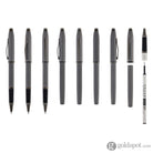 Cross Century II Selectip Rollerball Pen in Polished Slate Gray Engraved Diamond Pattern Rollerball Pen