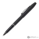 Cross Foundry Rollerball Pen in Matte Black Lacquer with PVD Black Appointments Rollerball Pen