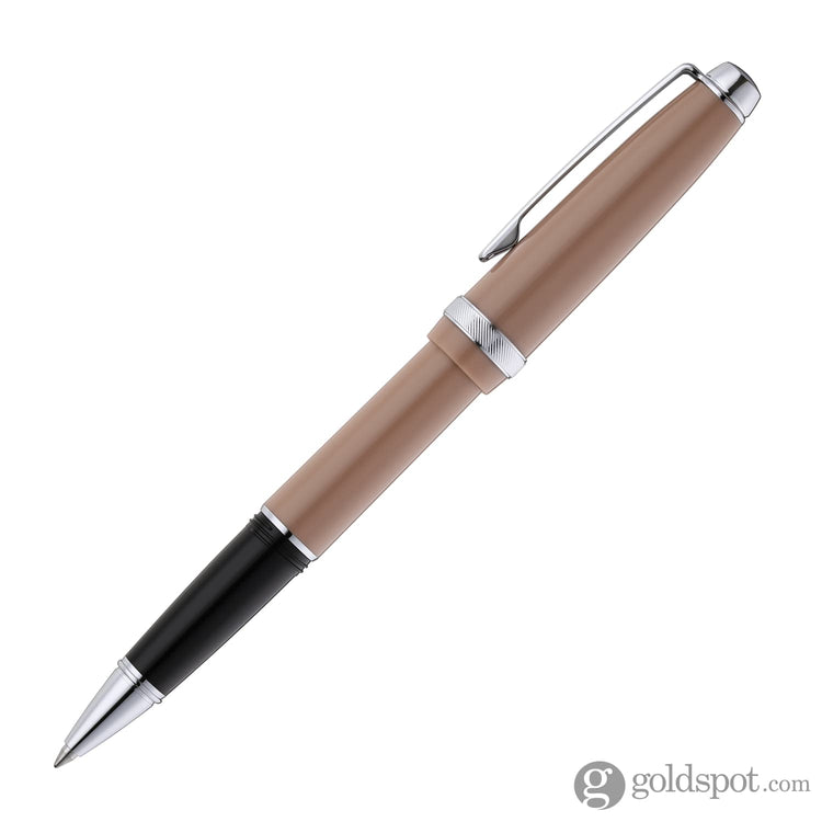 Cross Lume Ballpoint Pen in Mocha with Polished Chrome Appointments Ballpoint Pens