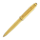 Cross Townsend Ballpoint Pen in Polished 23K Gold-Plated Engraved Diamond Pattern Ballpoint Pens