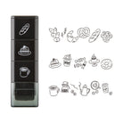 Midori Paintable Roller Stamp in Cafe