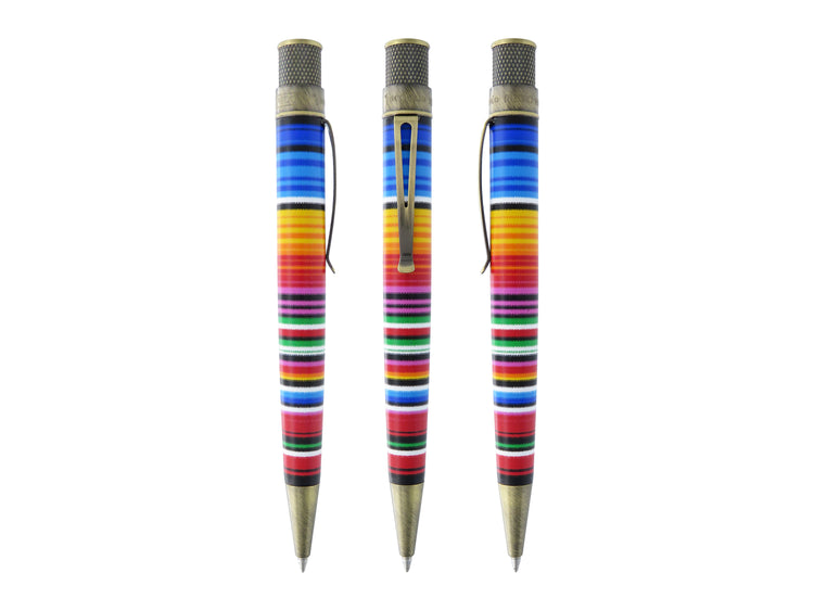 Retro 51 Tornado Vintage Metalsmith Rollerball Pen in Poncho