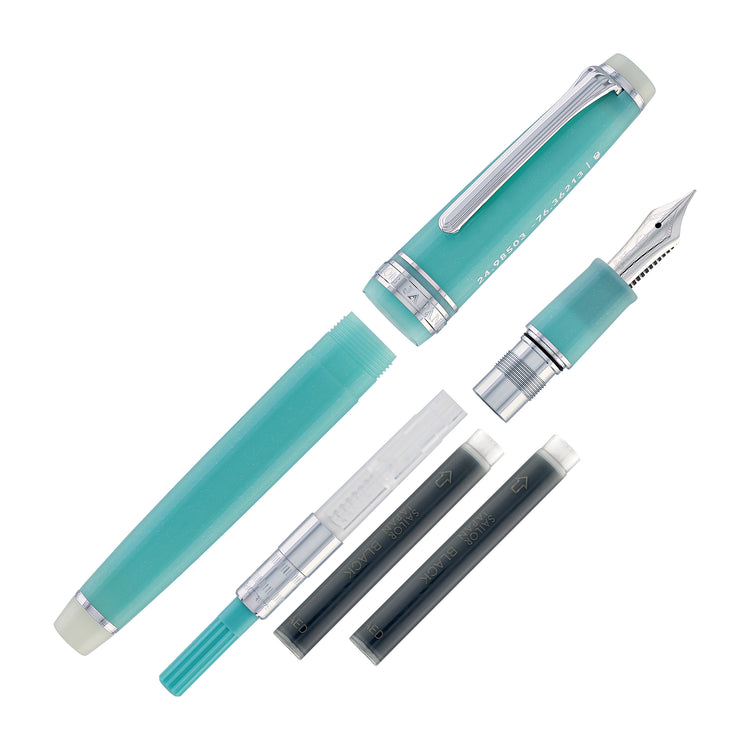 Sailor Pro Gear Slim Fountain Pen in Eleuthera Island - 14kt Gold