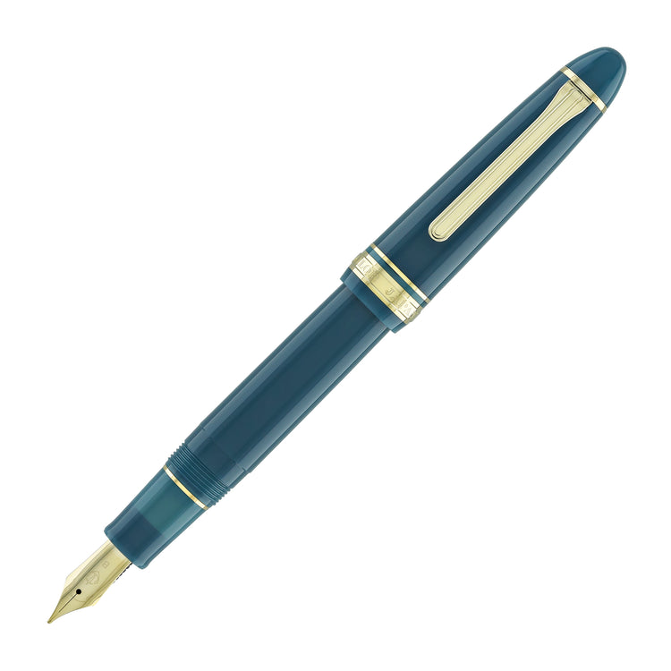 Sailor 1911 Casual L Basis Fountain Pen in Muted Green, Gold Trim