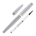 Diplomat Viper Rollerball Pen in Silver Guilloche