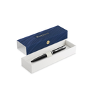 Waterman Impression Ballpoint Pen in Black with Palladium Coated