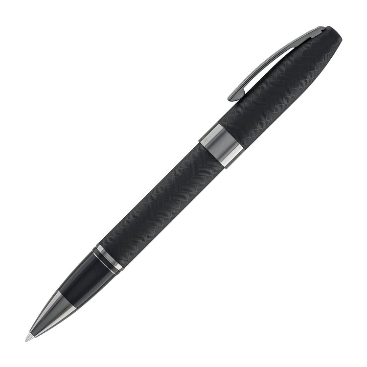 Sheaffer Legacy Chevro Rollerball Pen in Matte Black with PVD Gunmetal