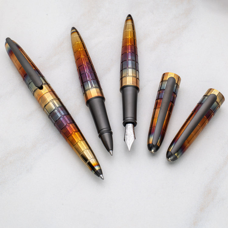 Diplomat Aero Ballpoint Pen in Rhomb Flame