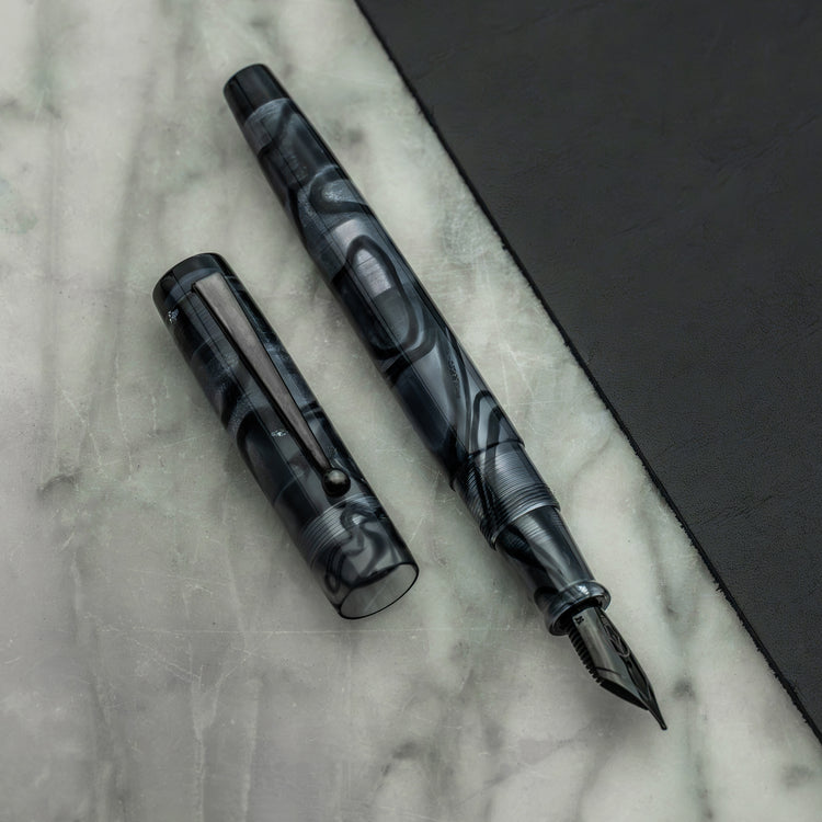 Edison Newark Fountain Pen in Dark Current