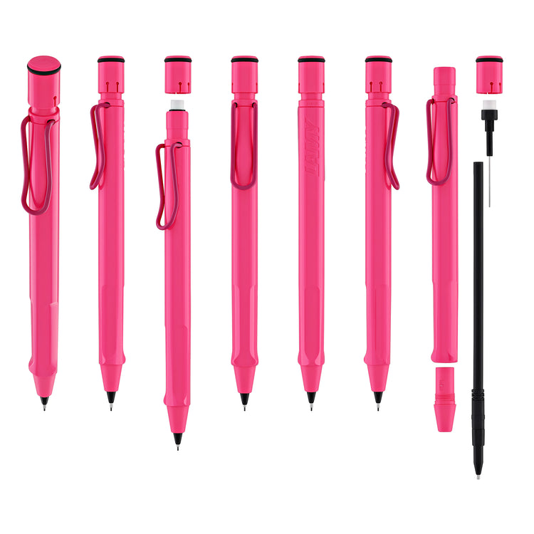 Lamy Safari Mechanical Pencil in Neon Pink - 0.5mm