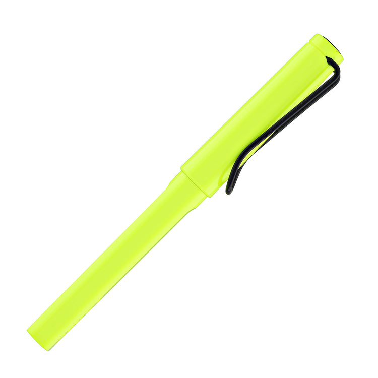 Lamy Safari Rollerball Pen in Neon Yellow
