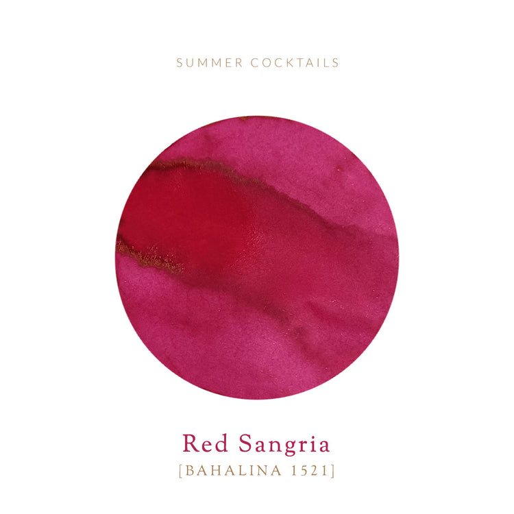 Vinta Inks Manila Pen Show 2025 Scented Bottled Ink in Red Sangria [Bahalina 1521] - 30mL