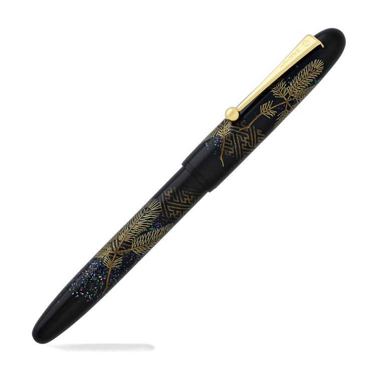 Namiki Yukari Fountain Pen in Pine Needle - 18K Gold