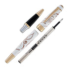 Cross Bailey Zodiac Year of the Horse Selectip Rollerball Pen in White Lacquer with Roee Gold Plated Appointments