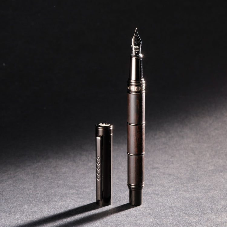 Tom Hessin Revolution Fountain Pen in Charcoal