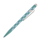 Caran d'Ache 849 Mosaic Ballpoint Pen in Water Green