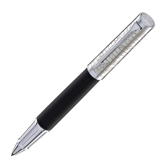 Parker Ingenuity Rollerball Pen in Legacy of Flight with Chrome Trim