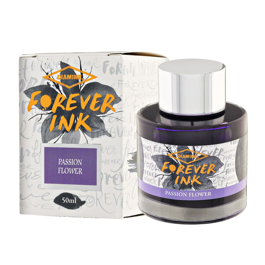 Diamine Forever Ink Bottled Ink in Passion Flower - 50 ml