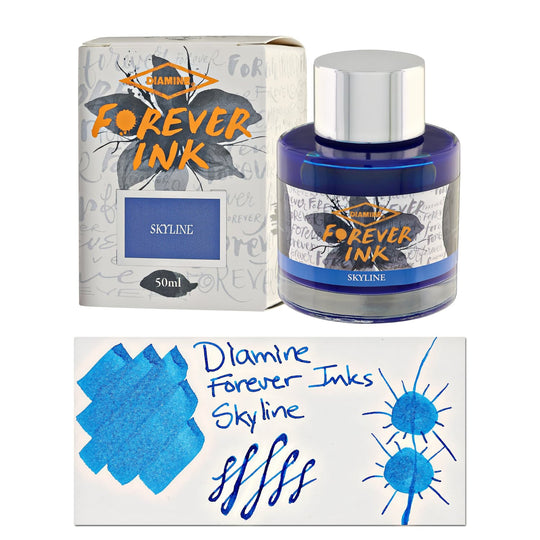 Diamine Forever Ink Bottled Ink in Skyline - 50 ml