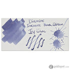 Diamine Inkvent Black Edition Shimmer Bottled Ink in Icy Lilac - 50 mL Bottled Ink