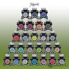 Diamine Inkvent Black Edition Shimmer Bottled Ink in Nutmeg - 50 mL Bottled Ink