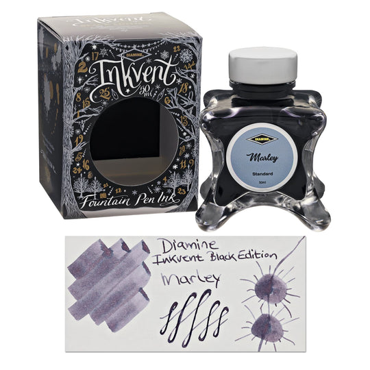 Diamine Inkvent Black Edition Standard Bottled Ink in Marley - 50 mL