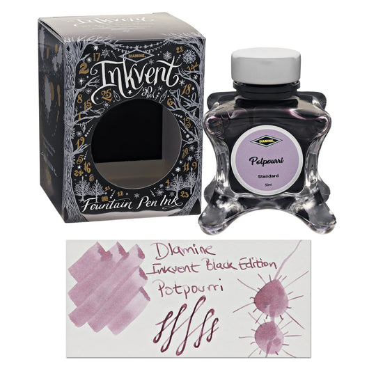 Diamine Inkvent Black Edition Standard Bottled Ink in Potpourri - 50 mL