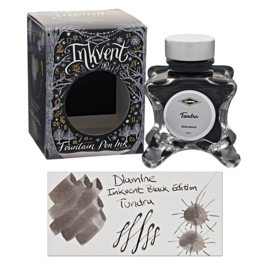 Diamine Inkvent Black Edition Standard Bottled Ink in Tundra - 50 mL