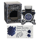 Diamine Inkvent Black Edition Starbright Bottled Ink in Chilly Nights - 50 mL Bottled Ink