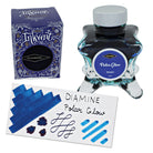 Diamine Inkvent Blue Edition Sheen Bottled Ink in Polar Glow - 50 mL Bottled Ink