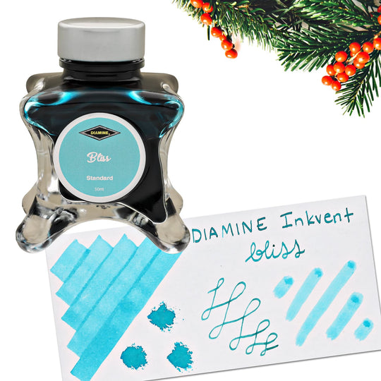 Diamine Inkvent Green Edition Standard Bottled Ink in Bliss - 50 mL