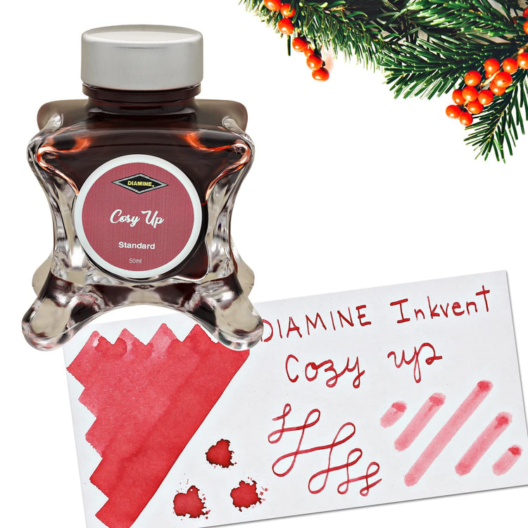 Diamine Inkvent Green Edition Standard Bottled Ink in Cozy Up - 50 mL Bottled Ink