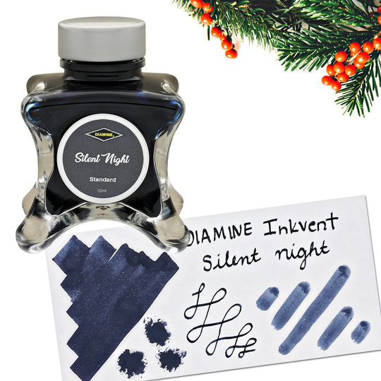 Diamine Inkvent Green Edition Standard Bottled Ink in Silent Night - 50 mL