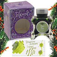 Diamine Inkvent Purple Edition Shimmer Bottled Ink in Sugar Snap - 50 mL