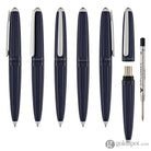 Diplomat Aero Ballpoint Pen in Midnight Blue Pens