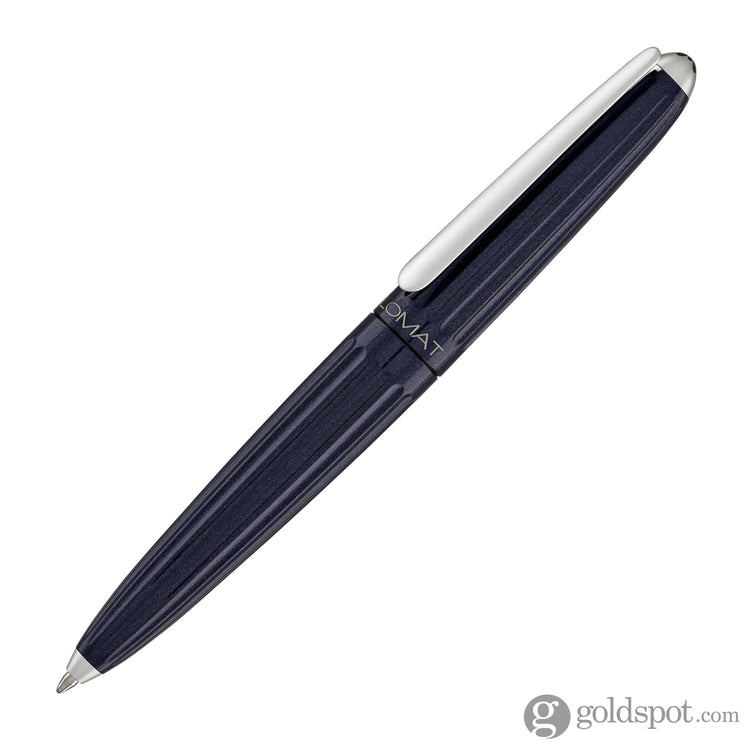 Diplomat Aero Ballpoint Pen in Midnight Blue Pens