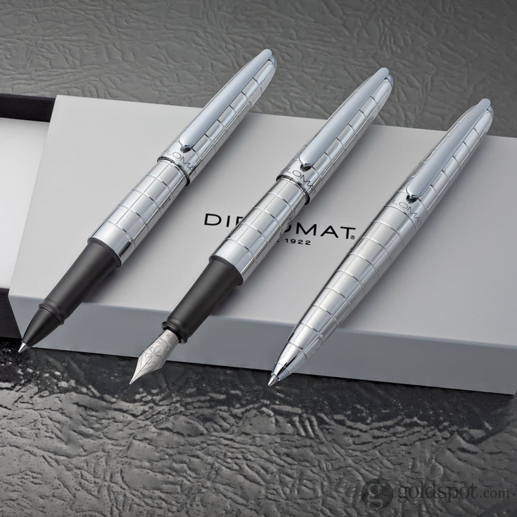 Diplomat Aero Ballpoint Pen in Rhomb Ballpoint Pens