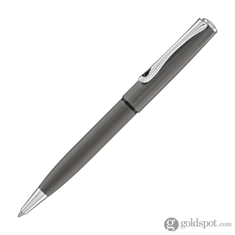 Diplomat Esteem Ballpoint Pen in Black Barley Ballpoint Pens