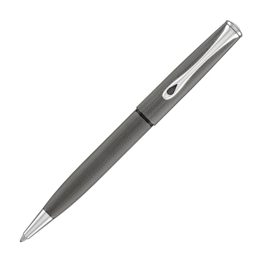 Diplomat Esteem Ballpoint Pen in Black Barley