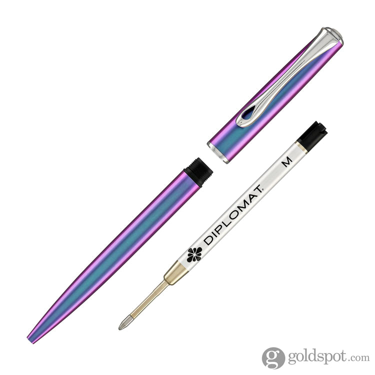 Diplomat Traveller Ballpoint Pen in Funky Petrol Ballpoint Pens