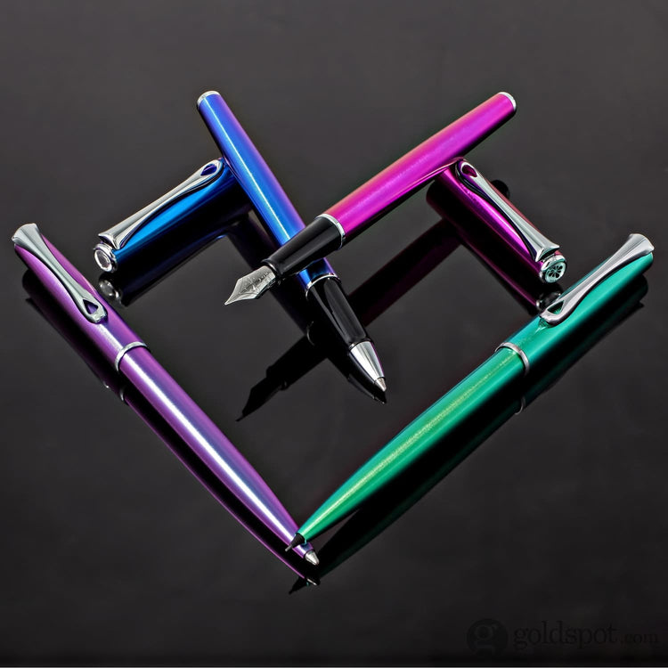 Diplomat Traveller Rollerball Pen in Funky Petrol Rollerball Pen