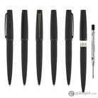 Diplomat Viper Ballpoint Pen in Black Guilloche Ballpoint Pens
