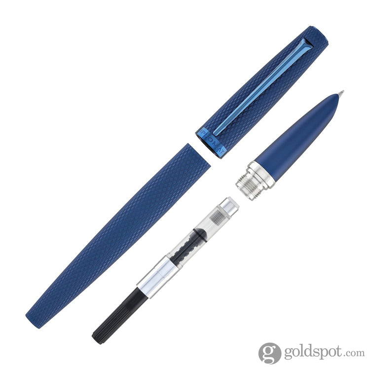 Diplomat Viper Fountain Pen Fine/Medium Point in Blue Fountain Pen