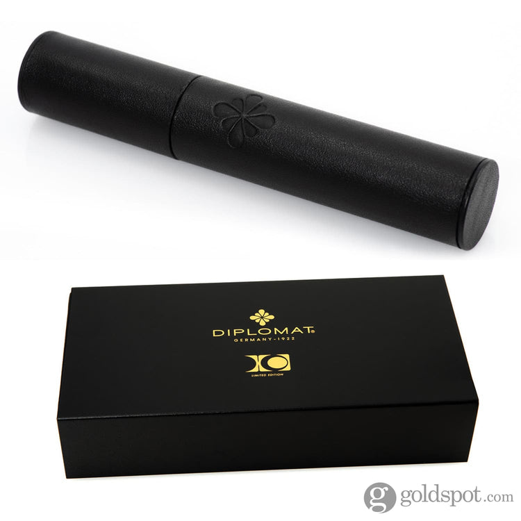 Diplomat X.O Triple 5 Fountain Pen in Camel Leather Limited Edition Fountain Pen